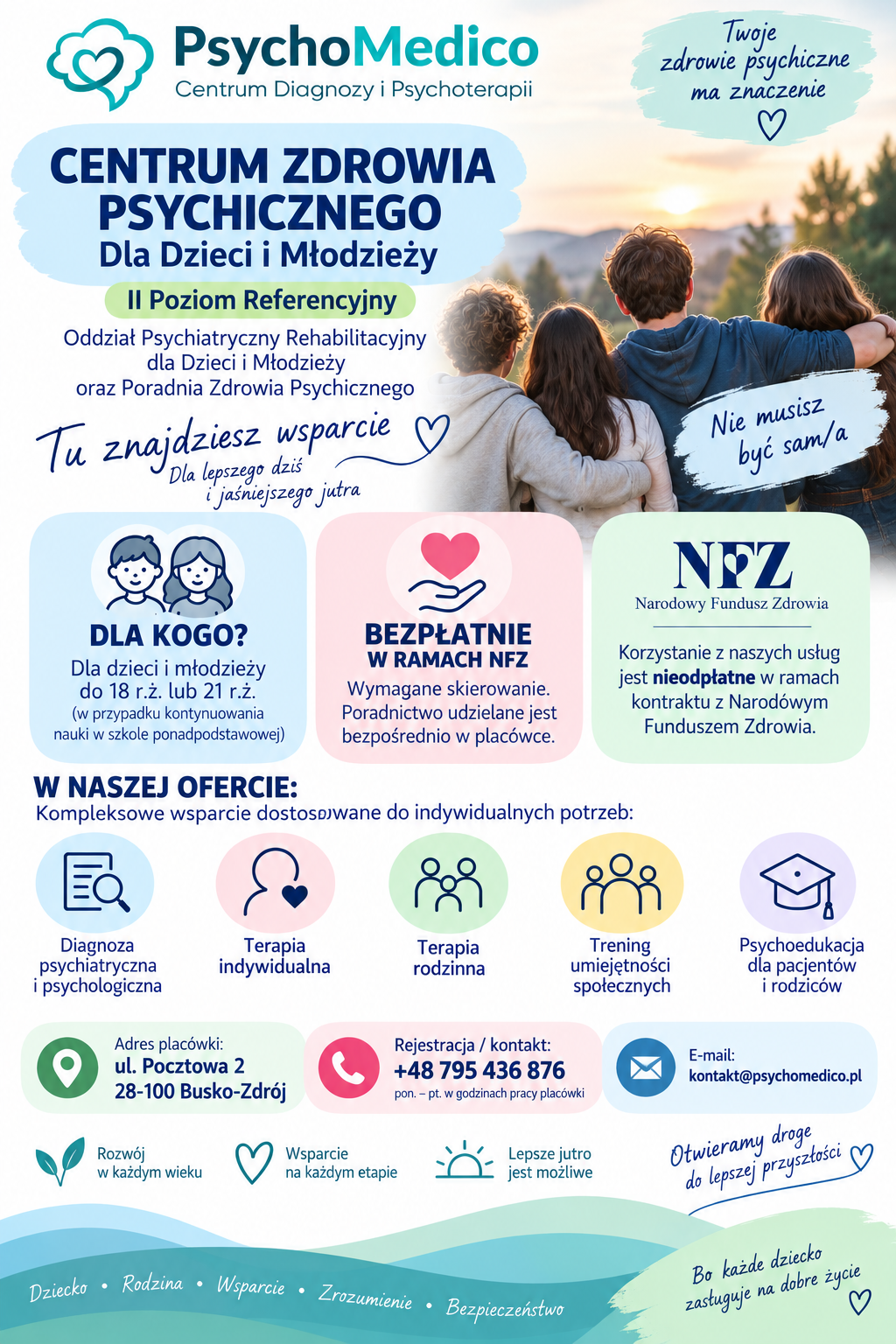 Bezpłatna pomoc psychologiczno-pedagogiczna